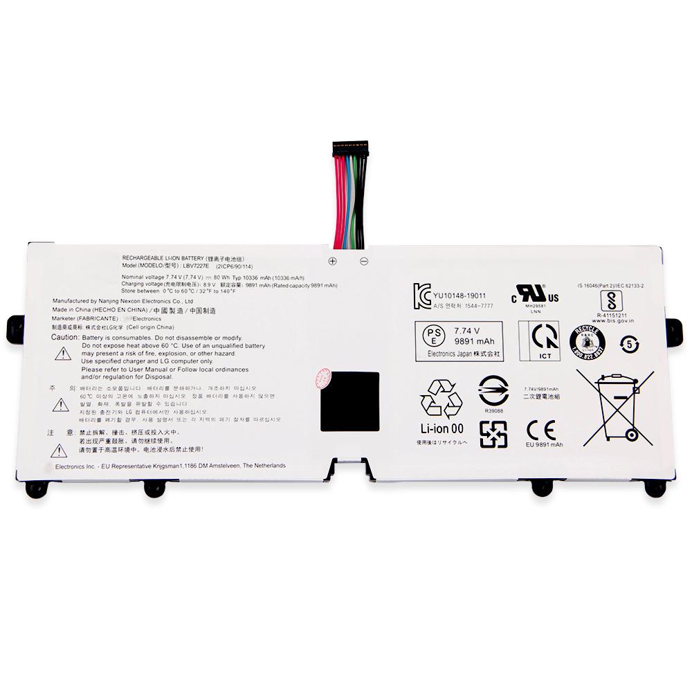 Аккумулятор для ноутбука LBV7227E для LG Gram 13Z990 13ZD990 LG13Z99 15Z990 15ZB990 15ZD990 LG15Z99 17Z990 17ZB990 17ZD990 17Z99