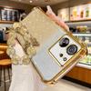 Xiaomi13t Роскошный Звездный Шнурок Цепочка Гальваническое Покрытие Блестящий Противоударный Силиконовый Чехол Для Xiaomi Mi 13t Pro 13tpro Mi13t Мягкая Задняя Крышка