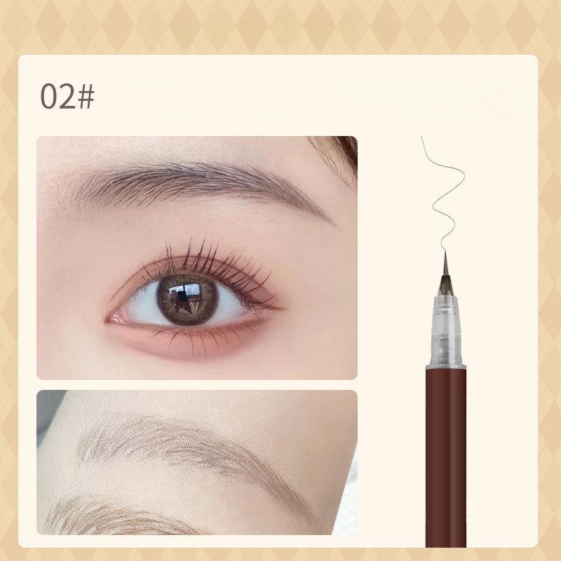 Water Eyebrow Pencil, Natural Color, Waterproof, Long-lasting, Non-fading, Not Easy To Smudge, Ultra-fine Liquid Eyebrow Pencil