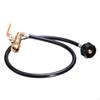 Gas Hose Control Valve 1M Refill for Camping Tanks Cooking