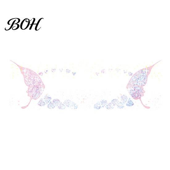 Temporary Glitter Tattoos Butterfly Face Stickers, Waterproof for Festival Party Stage Stickers Makeup, Easy Application Water Transfer Skin Friendly