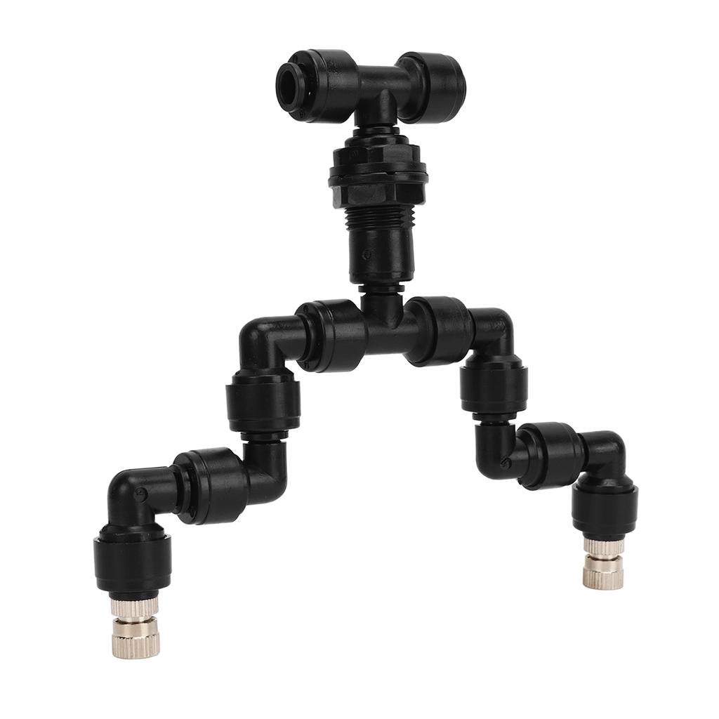 Разбрызгиватель для рептилий с двойной головкой, вращающийся на 360 градусов, распылительная насадка для кормушки для домашних животных