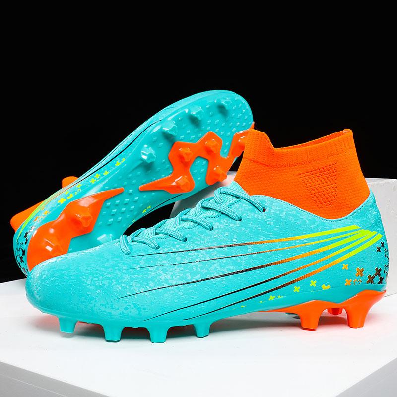 Мужские футбольные бутсы TF/FG, футбольные бутсы до щиколотки для мужчин, подростков, взрослых, бутсы для тренировок на траве, кроссовки 35-47