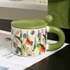 Nordic Tulip Household Ceramic Cup Coffee Cup Office Teacup Mug Premium Girls Gift