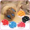 20 Pcs/lot Pet Dog Finger Grooming Floor Protect Pet Dog Nail Caps Claw Control Soft Paw Caps + Adhesive Pet Supplies