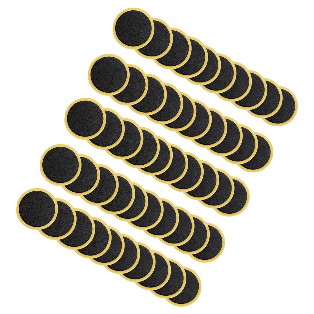 50 шт. самоклеящиеся заплатки для ремонта проколов велосипедов, набор для ремонта проколов шин велосипедов, дырокол для ремонта внутренней камеры