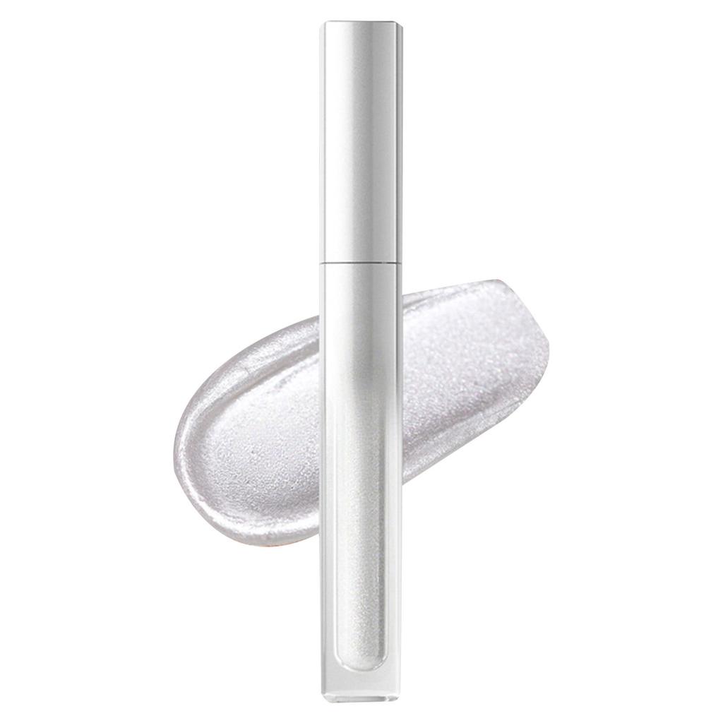 Women's 2-in-1 Pearlescent Glitter Lip Gloss and Liquid Eyeshadow Set | Long Lasting Waterproof Shimmer Makeup for Lips and Eyes