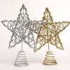 Поделки Рождественская елка Топ Звезда Украшения для вечеринки Украшения для елки Новые украшения для рождественской елки