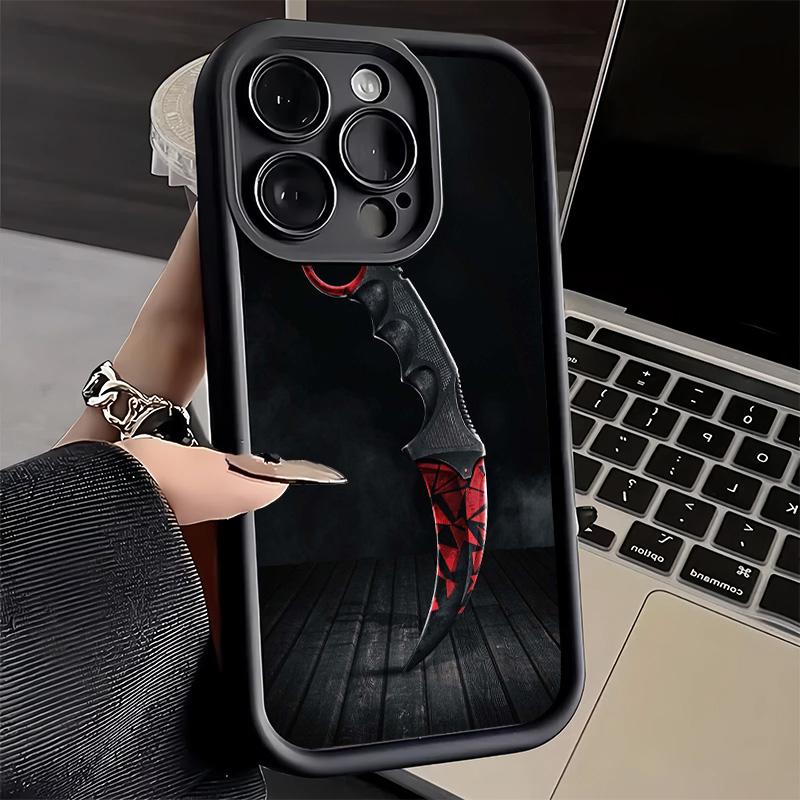 Чехол для телефона iPhone 17 Air 16E 15 16 Pro Max Counter Strike Cs Go Чехол 14 Plus 13 12 Mini Мягкий Силиконовый Fundas