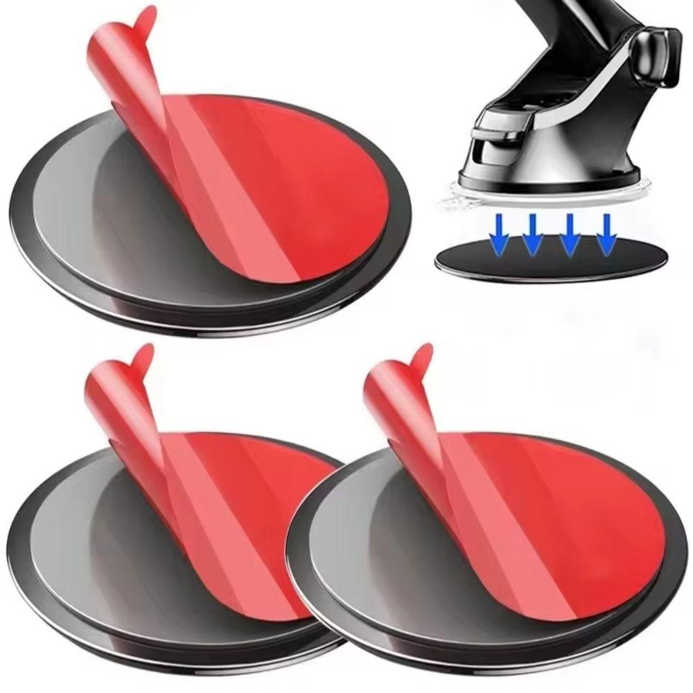 2PCS Suction Cup Adhesive Mobile Phone Sticker Sticker Disc GPS Holder Adhesive Sticker Car Use