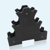 Triangle Dumbbell Rack Gym Equipment Storage Stand for Home Fitness Accessories