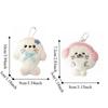 Chubby Plush Seal Pendant Kawaii Stuffed Doll Pendant Cute Fuzzy Seal Keychain  Kids