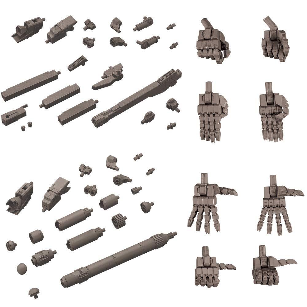 M.S.G Modeling Support Goods Mecha Supply Assortment 02 Propellant Tank Set Gunmetal Ver. NON Scale Plastic Model