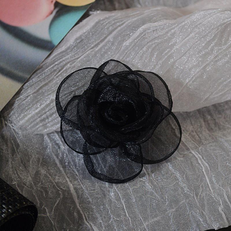 Корейский стиль, 15 штук, цветы из марли "Снег", для DIY одежды, заколок для волос, ювелирных аксессуаров