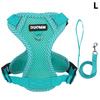 1 комплект поводков для кошек, набор с защитой от побега, дышащий, светоотражающий, регулируемый, для котят и щенков, нагрудный ремень, тяговый трос, товары для животных
