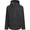 Tech Rain Jacket Windproof Breathable Waterproof Sports Casual Hooded Jacket Men Jacket Black JI8669