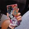America Route 66 Phone Case For Samsung Galaxy S24 S25 Edge S26 Ultra S23 S22 S21 Plus S20 FE + Personalized Print Cover Galaxy