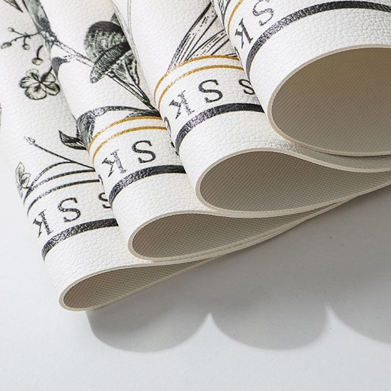 Подставки под кофейные подставки в скандинавском стиле для дома, кухни, обеденного стола, свадьбы/вечеринки, подставки под кофейные подставки из искусственной кожи