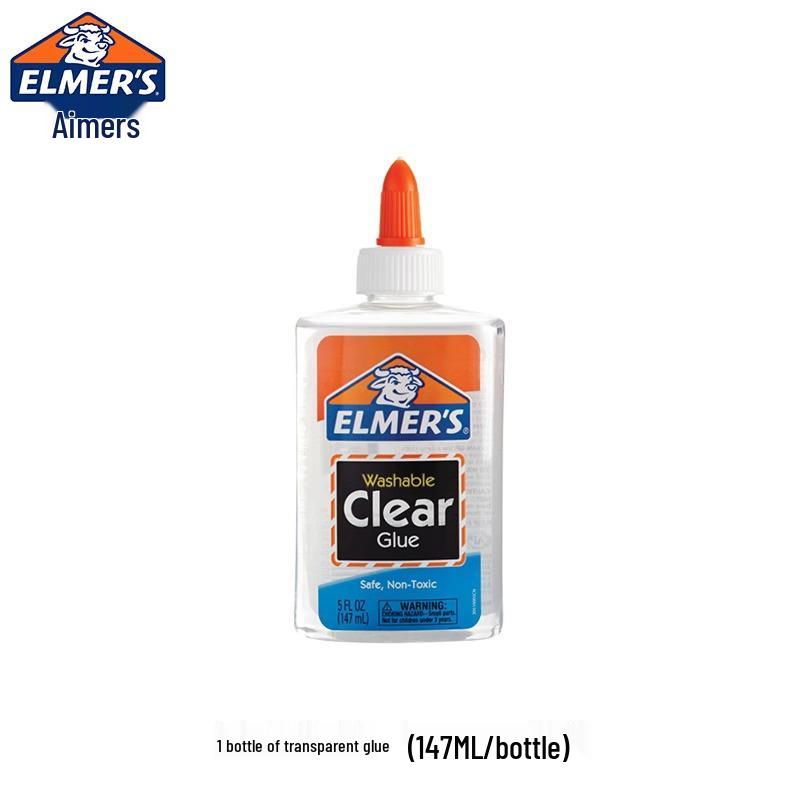 Elmer's США Многофункциональный Белый и Прозрачный Жидкий Клей для Слайма и Пазлов