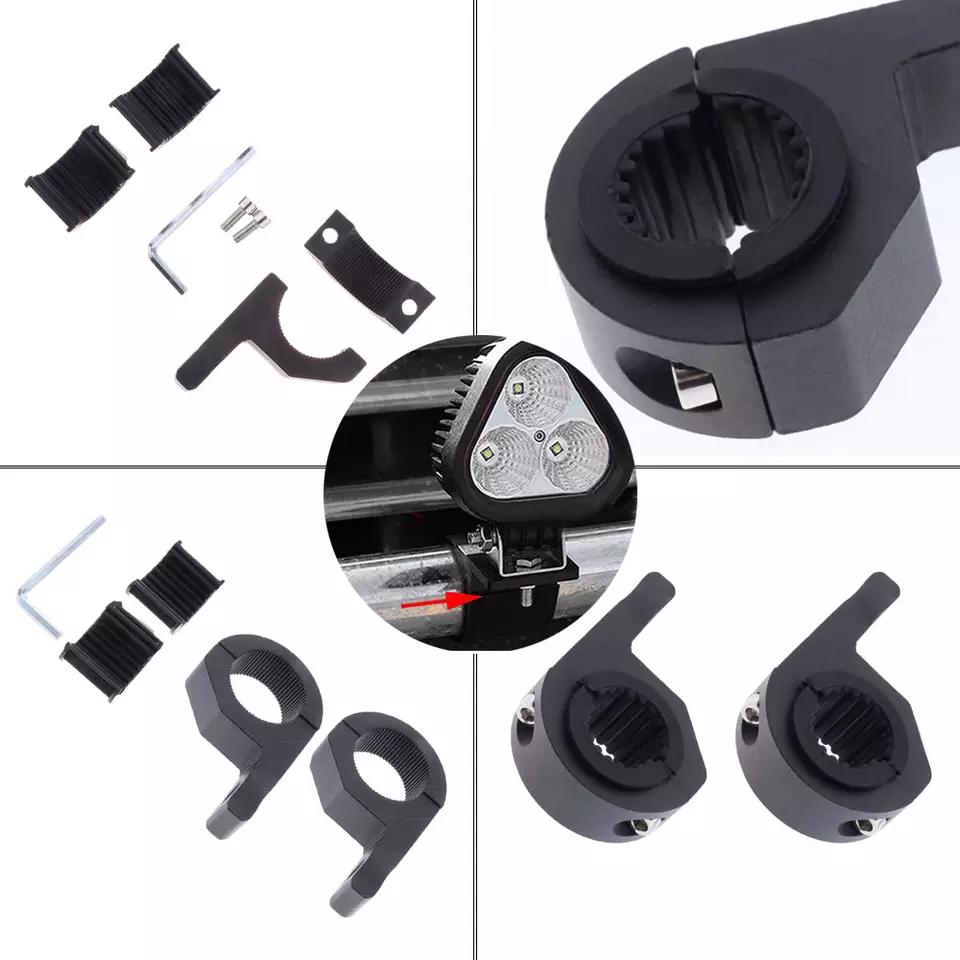 30 мм модифицированные кронштейны для фар мотоцикла, трубчатые зажимы, монтажный комплект для прожектора для мотоцикла