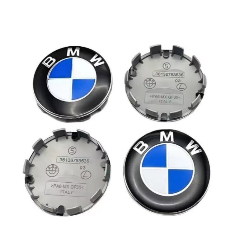 Hot For BMW M 4pcs 56mm 68mm Car Styling Wheel Center Hub Cap Auto Rim Covers for BMW E36 E46 E53 E90 E60 E61 E93 E87 X1 X3 X5 F30 F20 G30
