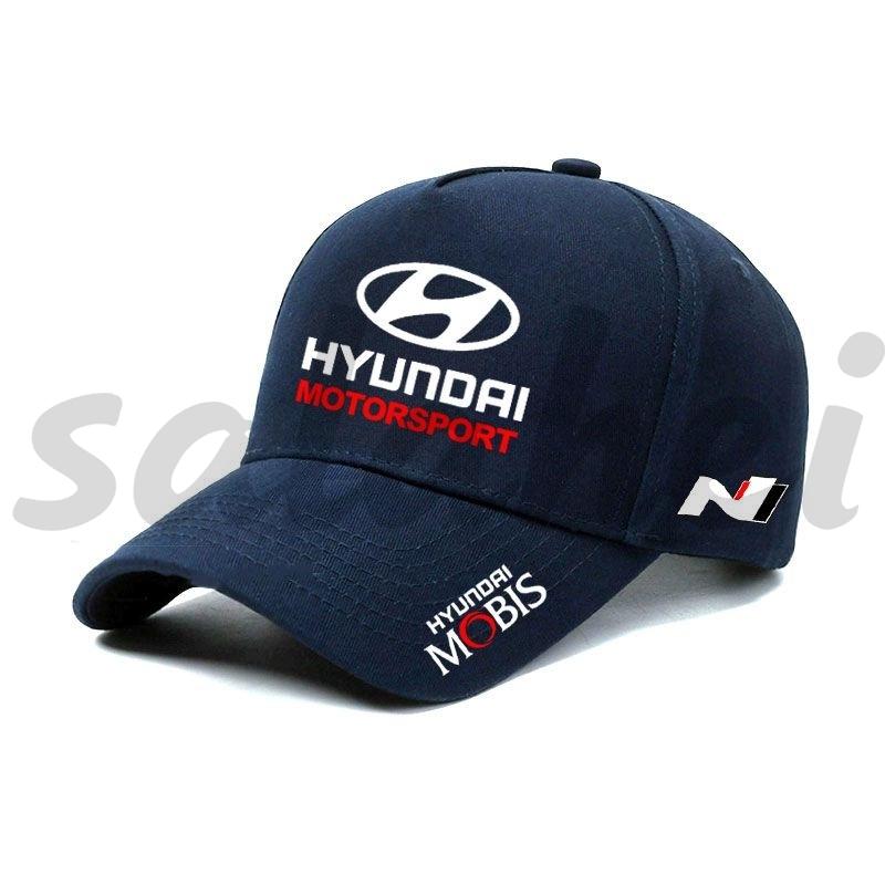 Бейсболка с вышивкой Hyundai Motorsport N Series для мужчин и женщин, регулируемая, кепка гоночной команды, для автолюбителей, повседневная, спортивная, для улицы