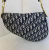 [Pre-Owned] Saddle Removable Adjustable Shoulder Strap Magnetic Buckle Closure Printed Saddle Bag Crossbody Bag Fabric Handbag Sho - Very Good #J7OH9S