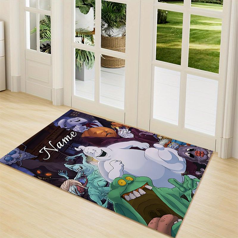 Custom Name "Superhero Friends Adventure" Carpet Rug Customizable Soft Washable Anti-Slip Home Living Room Sofa Mats Personalized Rug. 0909126