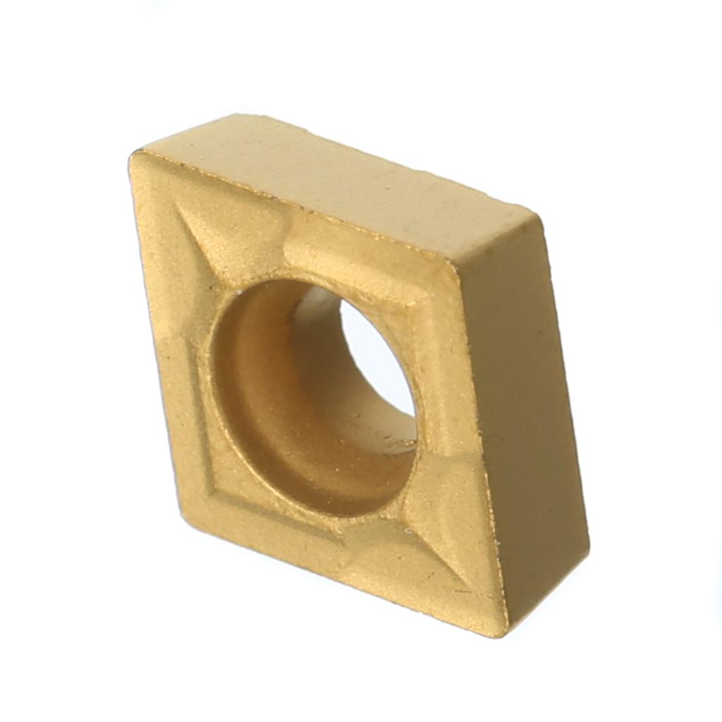 10 шт. новые золотые пластины CCMT060204 US735 CCMT21.51, токарные пластины с ЧПУ в коробке