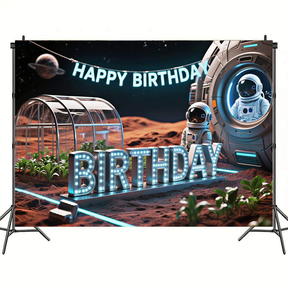 Красочный гобелен 'С Днем Рождения' Шары Радуга Дети Девочка Украшение на День Рождения Баннер Детская Вечеринка Фон для Фото Реквизит