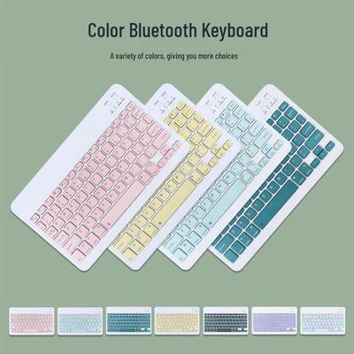 OLOEY 10-дюймовая ультратонкая универсальная механическая Bluetooth-клавиатура