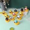 Car Bicycle Decorate Lovely Small Yellow Duck With Sound Helmet Outdoor Sports