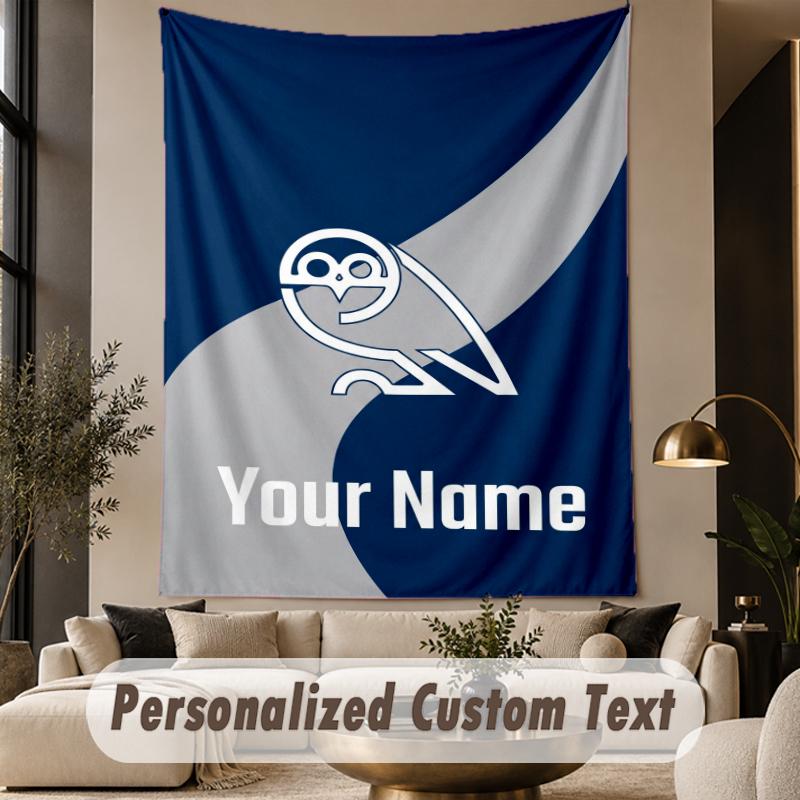 Custom Text Tapestry Sheffield Wednesday FC Print Wall Tapestry Indoor Living Room Wall Decor