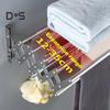 Wall-Mounted Drying Rack Rustproof Corrosion Resistant Expandable Retractable Easy Installation Bathroom Laundry Rack