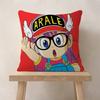 Cartoon Dr S-Slump Arale Cushion Cover Car Throw Pillow Case For Sofa Car Christmas Gift 40X40Cm 45X45Cm