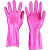 TRUSCO Natural Rubber Gloves Thin Type Pink M Size DPM-5496-P-M