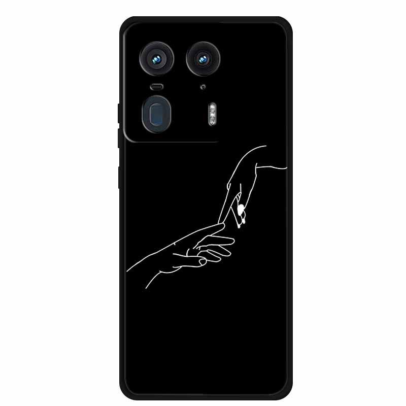 Чехол для телефона Moto Edge 50 Ultra X50 Ultra 5G - Простой цветной дизайн из ТПУ