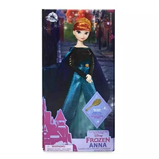 Disney Anna Classic Doll 2021 with Hairbrush Accessory Anna Classic Doll Frozen 2 11 / – – 1/2" [Used]