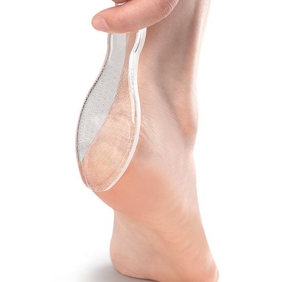 Нанометровая стеклянная пилка для ног, средство для удаления мозолей, пилка для ног, отшелушивающее средство для удаления омертвевшей кожи, скраб для ног, многоразовые инструменты для маникюра и педикюра