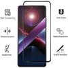 3 шт. стекла для XIAOMI POCO X7 Pro полное покрытие экрана защитное закаленное стекло прозрачная защитная пленка X7Pro 5G