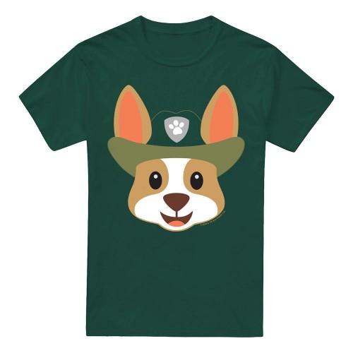 Paw Patrol Mens Tracker Emoji T-Shirt
