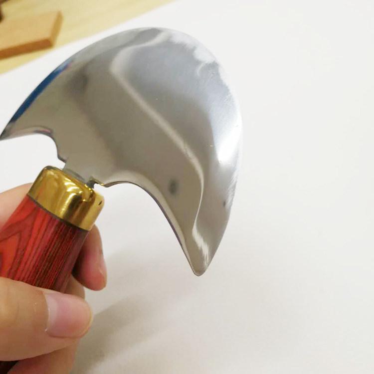 Полукруглый кожаный нож для резки Zhihui - Инструмент для DIY для снятия фаски и истончения кромок
