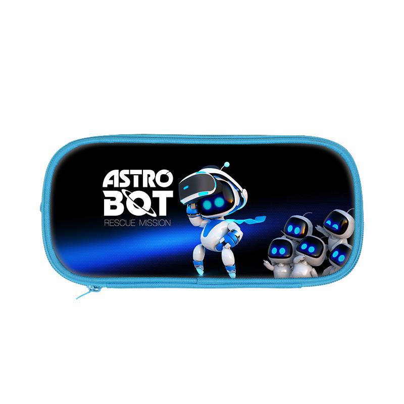 Astro Bot Космический Робот Двухслойная Пенал Для Детей Школьные Принадлежности И Канцелярские Товары Хранение