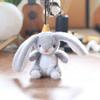 Plush Cute Rabbit Toy Keychain Pp Cotton Stuffed Bag Decor Gift For Kids Girls