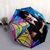 1pc Wednesday Characters Themed High-quality Umbrella,Automatic Opening and Closing Umbrella,Multi-functional Umbrella G0811366