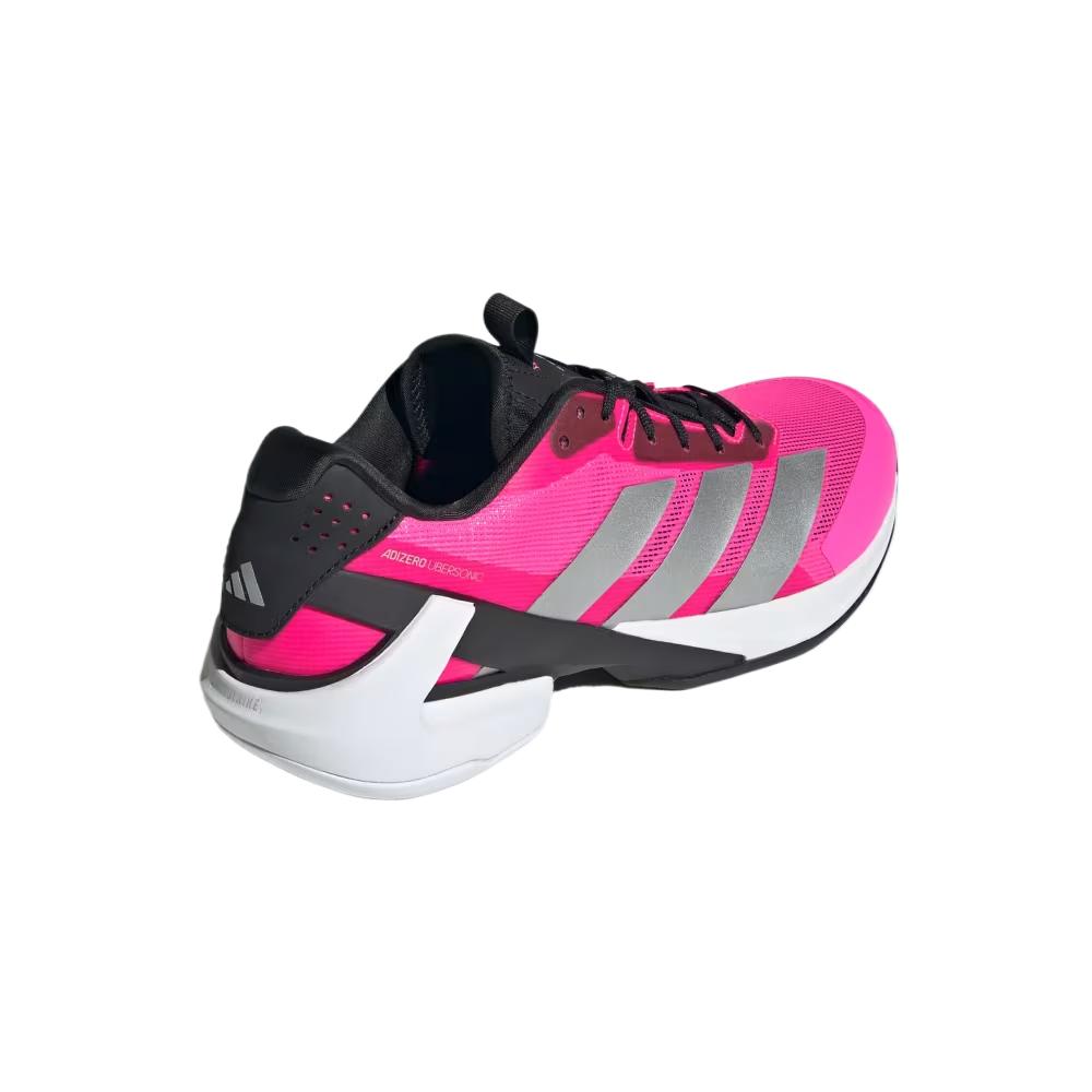 adidas Мужские кроссовки Adizero Ubersonic 5 Lucid Pink Silver Metallic Black Core-Black JQ2901