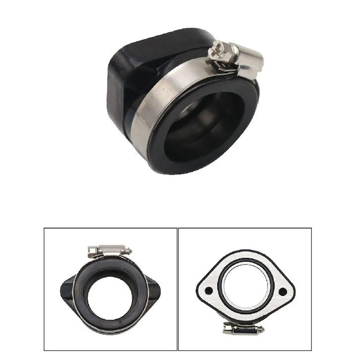 ZSDTRP Motorcycle Carburetor Adapter Inlet Intake Pipe For PE26 28 30 PWK21 24 26 28 30 Carburetor Fit 110 125 150 190cc Engine