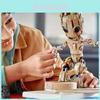Groot Small Tree Man Building Blocks Creative Educational Toy For Boys