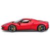 Bburago Ferrari 296 GTB 2021 Red Race Sports Car Diecast Model Car Finished Product 1/18 / 18-16018