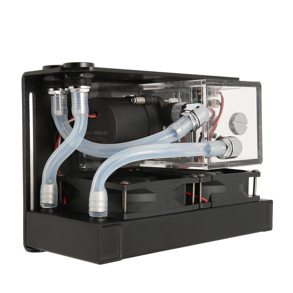 Насос водяного охлаждения 12 В 10 Вт 300 мл резервуар для воды 80 мм 4000 об/мин вентилятор резервуар для водяного охлаждения для промышленности